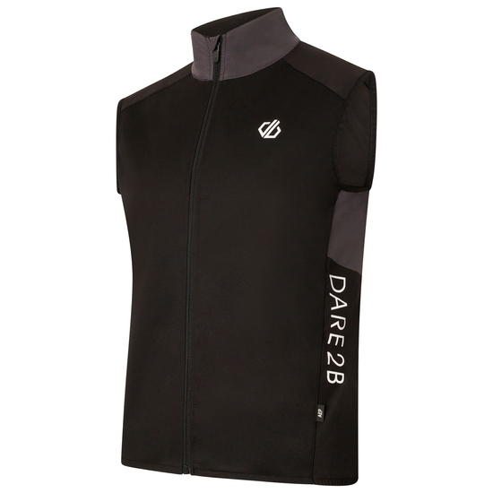 Men's Sequel Softshell Gilet Black