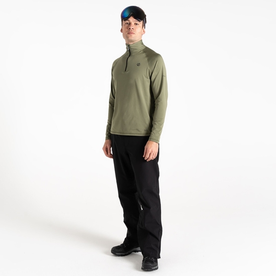 Sous-couche Homme stretch extensible et légère FUSE UP II Olive Verte
