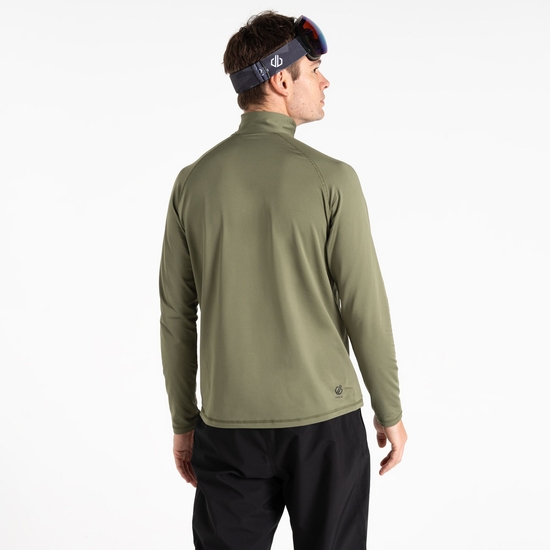 Sous-couche Homme stretch extensible et légère FUSE UP II Olive Verte