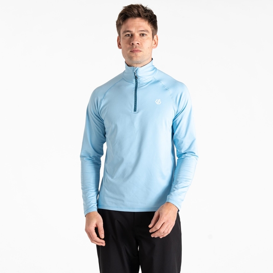 Men's Fuse Up II Recycled Lightweight Core Stretch Midlayer Sky Blue