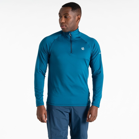 Men's Fuse Up II Recycled Lightweight Core Stretch Midlayer Kingfisher Blue