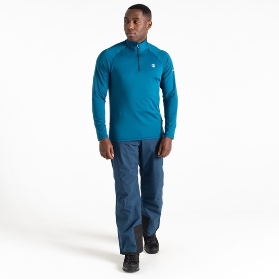 Men's Fuse Up II Recycled Lightweight Core Stretch Midlayer Kingfisher Blue