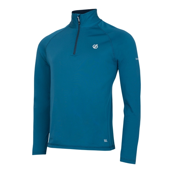 Men's Fuse Up II Recycled Lightweight Core Stretch Midlayer Kingfisher Blue