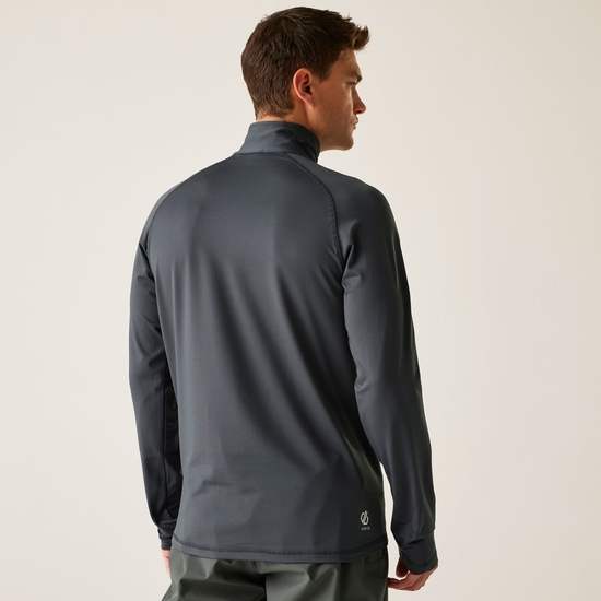 Men's Fuse Up II Lightweight Core Stretch Midlayer Ebony Grey