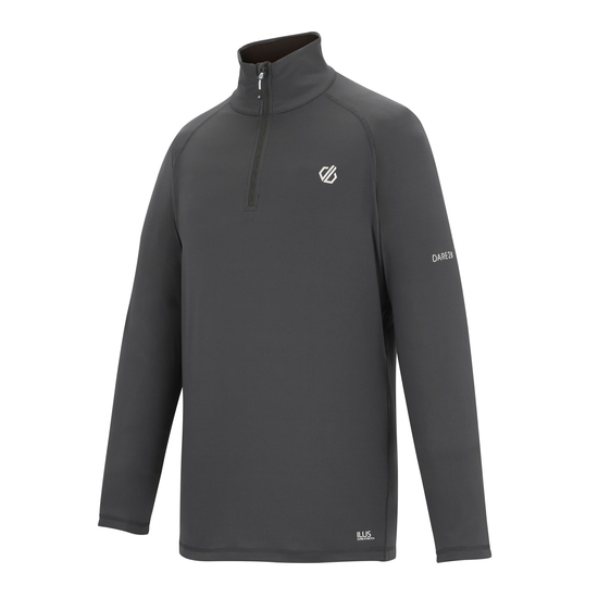 Men's Fuse Up II Lightweight Core Stretch Midlayer Ebony Grey