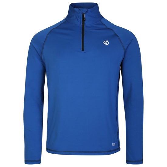 Men's Fuse Up II Lightweight Core Stretch Midlayer Olympian Blue 