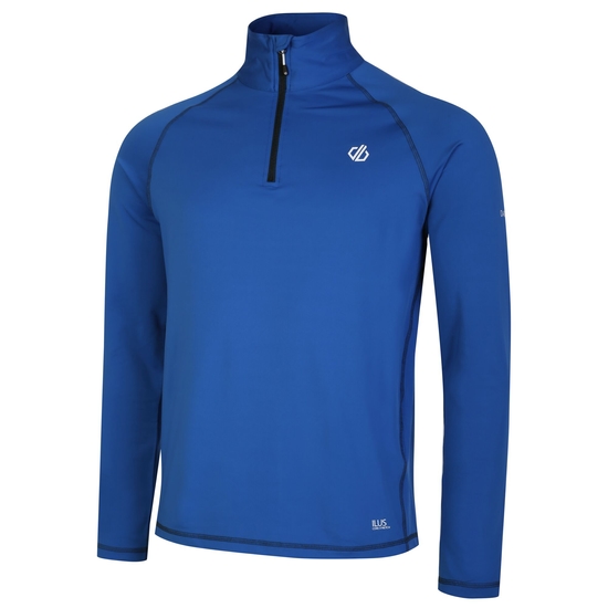 Men's Fuse Up II Lightweight Core Stretch Midlayer Olympian Blue 