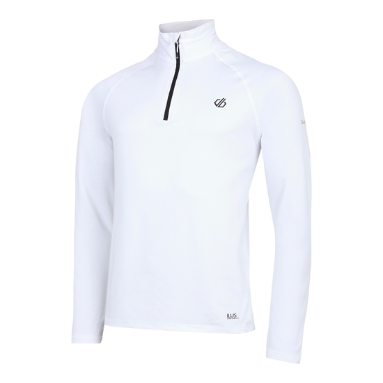 Men's Fuse Up II Lightweight Core Stretch Midlayer White