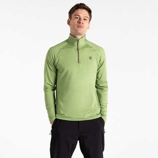 Sous-couche Homme stretch extensible et légère FUSE UP II Vert Sauge