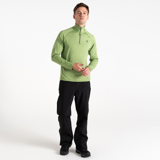 Herren Fuse Up II Core-Stretch-Midlayer Salbeigrün