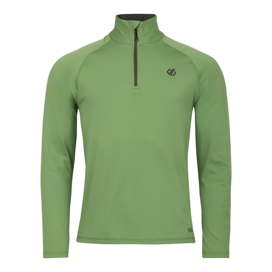 Herren Fuse Up II Core-Stretch-Midlayer Salbeigrün