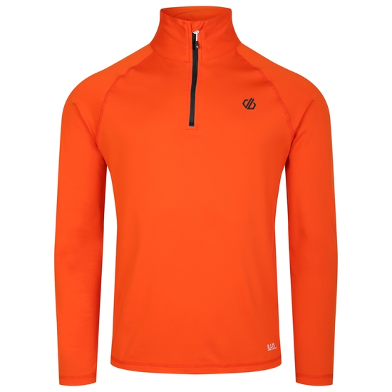 Men's Fuse Up II Recycled Lightweight Core Stretch Midlayer Puffins Orange 