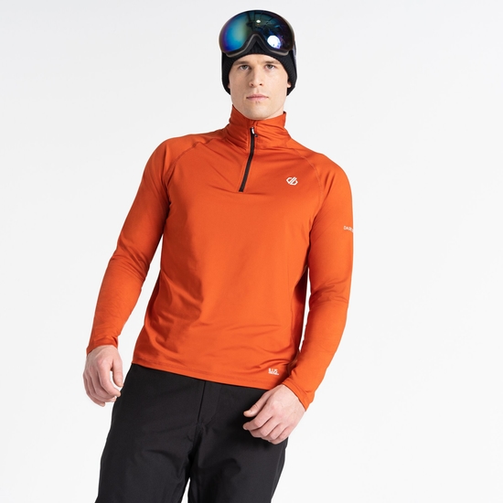 Men's Fuse Up II Lightweight Core Stretch Midlayer Rooibois Tea Brown