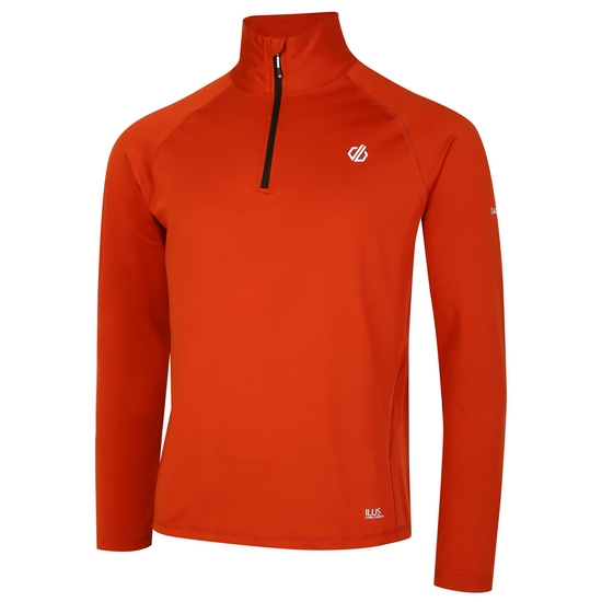 Men's Fuse Up II Lightweight Core Stretch Midlayer Rooibois Tea Brown