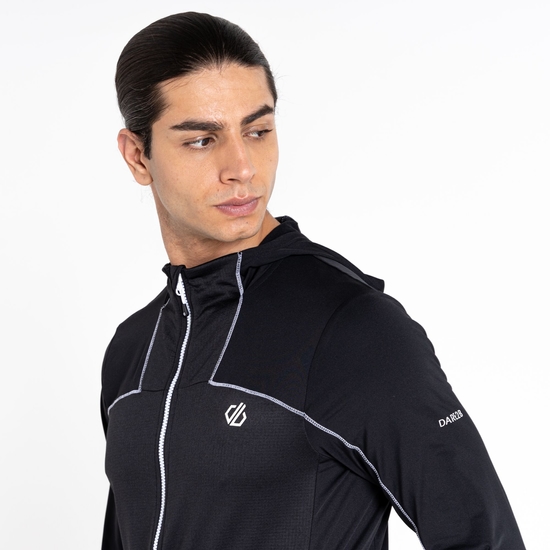 Men's Revive II Lightweight Core Stretch Black White