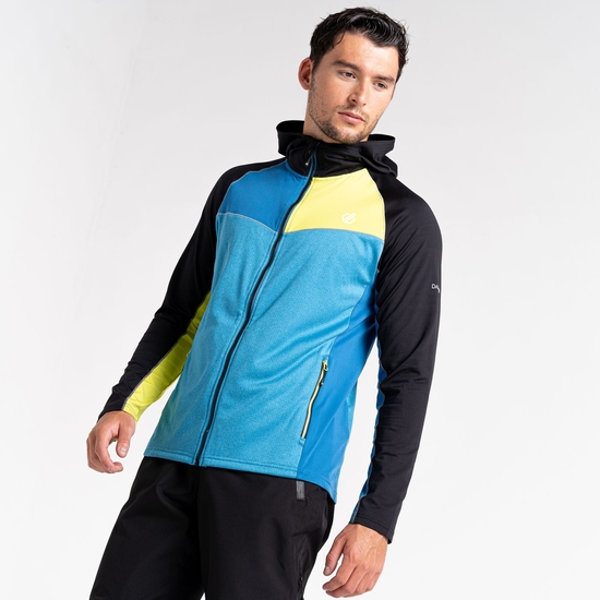 Men's Contend Lightweight Core Stretch  Black Green Algae