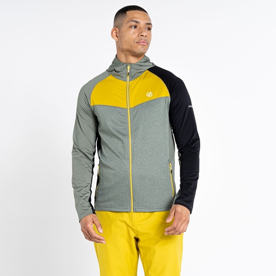Men's Contend Recycled Lightweight Core Stretch  Agave Green Yellow