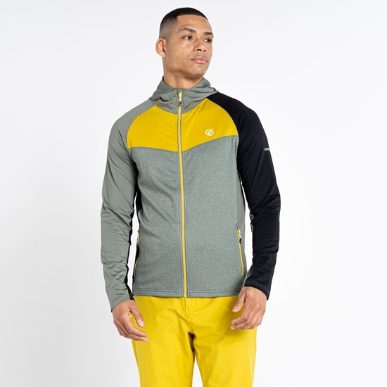 Men's Contend Lightweight Core Stretch  Agave Green Yellow
