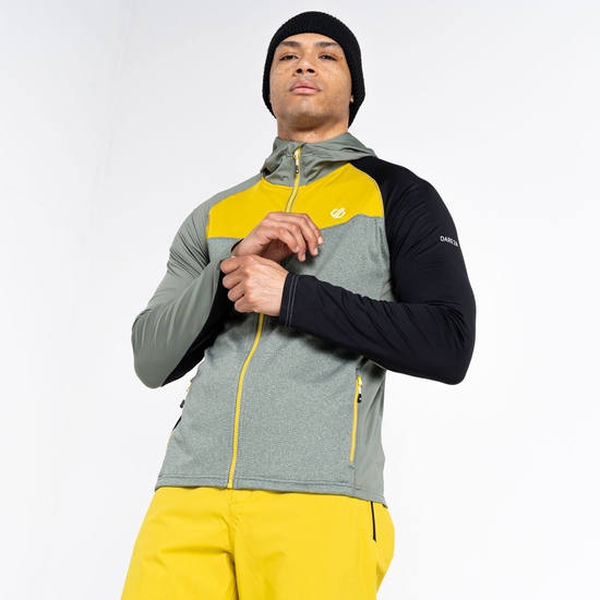 Men's Contend Lightweight Core Stretch  Agave Green Yellow