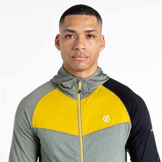 Men's Contend Lightweight Core Stretch  Agave Green Yellow