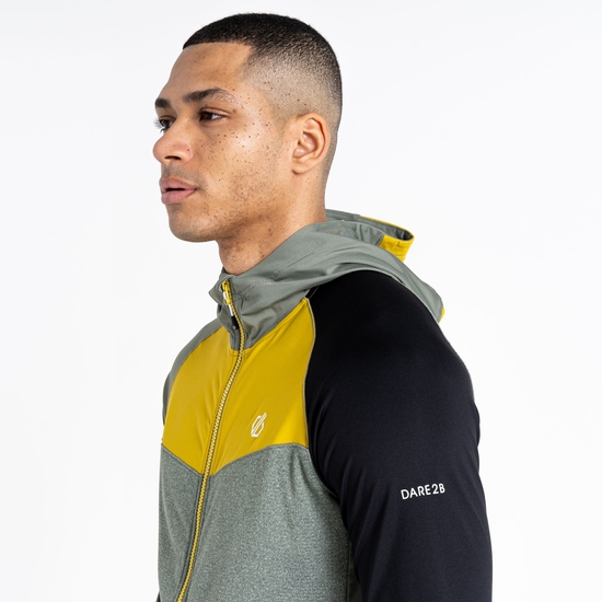Men's Contend Lightweight Core Stretch  Agave Green Yellow