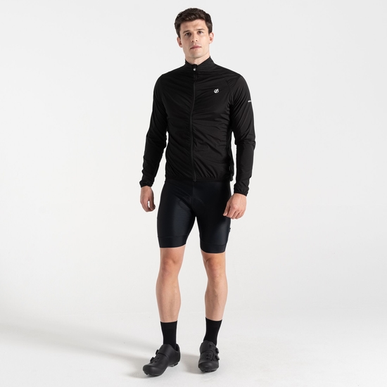 Herren Exemplary leichte Windshell Schwarz