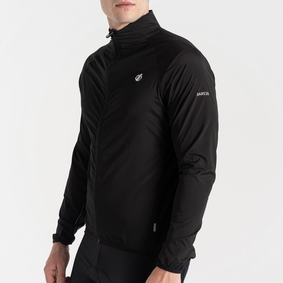 Herren Exemplary leichte Windshell Schwarz