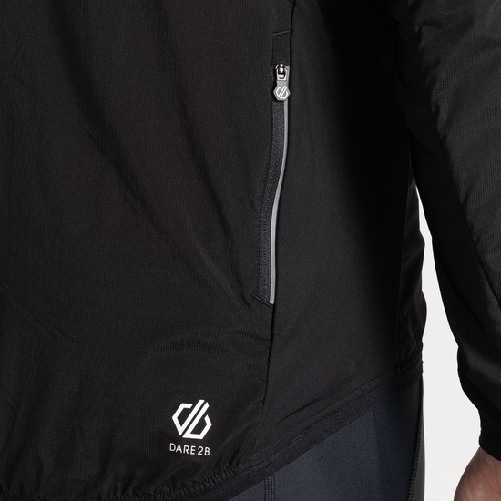 Herren Exemplary leichte Windshell Schwarz