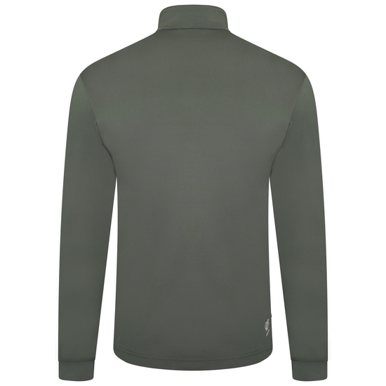 Couche intermédiaire core stretch demi-zip Homme OUTSTAND II Vert