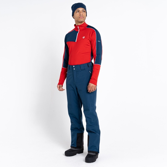 Men's Dignify II Half Zip Core Stretch Midlayer Danger Red