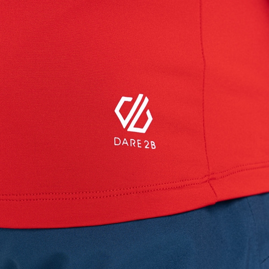 Men's Dignify II Half Zip Core Stretch Midlayer Danger Red