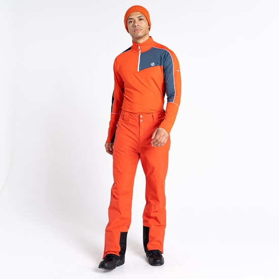 Men's Dignify II Half Zip Core Stretch Midlayer Infrared