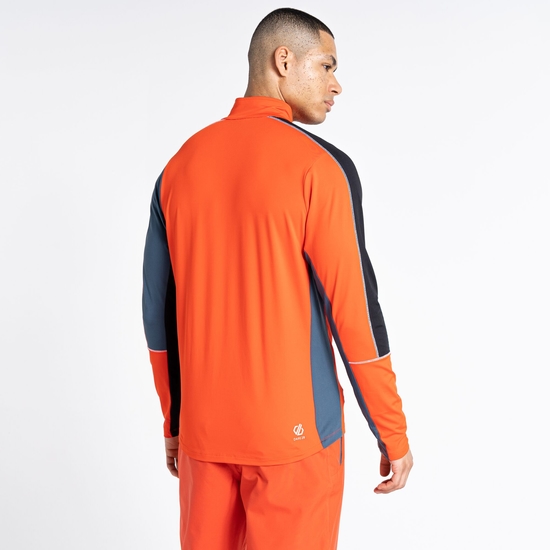 Men's Dignify II Half Zip Core Stretch Midlayer Infrared