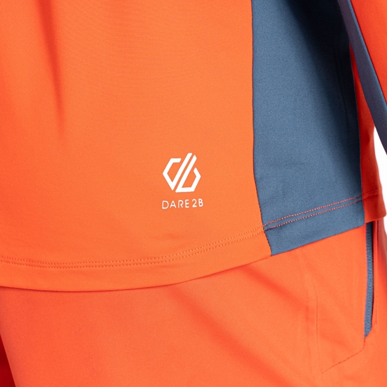 Men's Dignify II Half Zip Core Stretch Midlayer Infrared