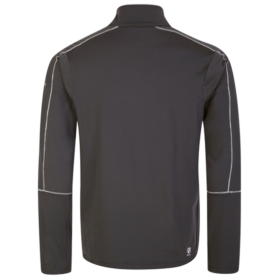 Couche intermédiaire core stretch zippée à moitié Homme Dignify II Gris