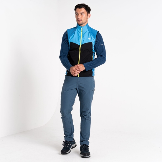 Men's Latitudinal Softshell Vest  Wave Ride