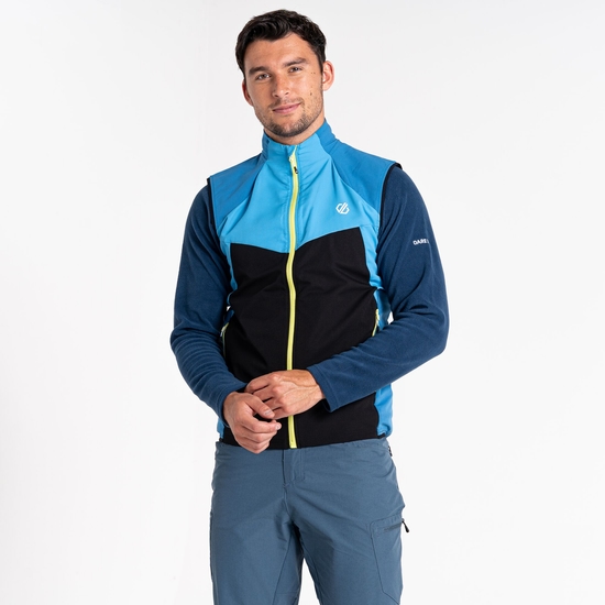 Men's Latitudinal Softshell Vest  Wave Ride