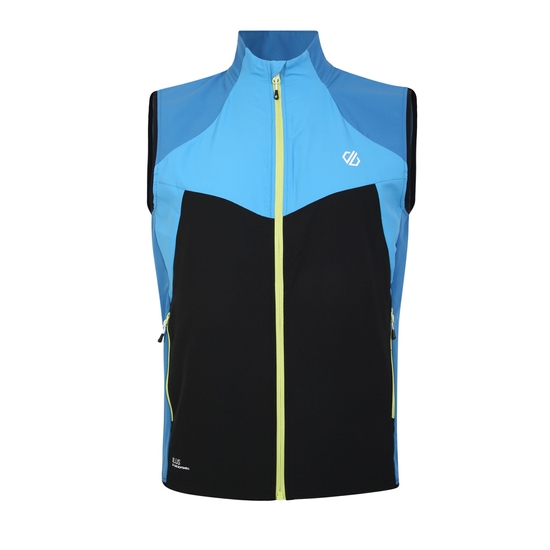 Men's Latitudinal Softshell Vest  Wave Ride