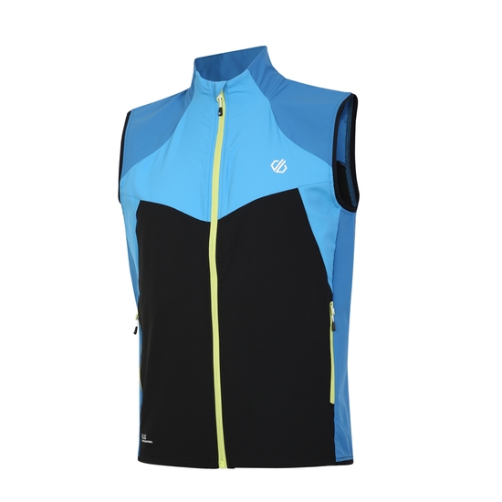 Men's Latitudinal Softshell Vest  Wave Ride