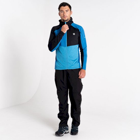 Couche intermédiaire à capuche Core Stretch Homme ASSIMILATE Bleu