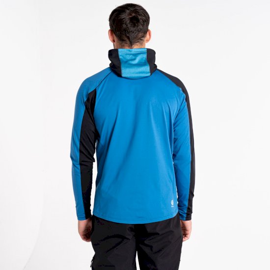 Couche intermédiaire à capuche Core Stretch Homme ASSIMILATE Bleu
