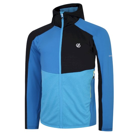 Couche intermédiaire à capuche Core Stretch Homme ASSIMILATE Bleu