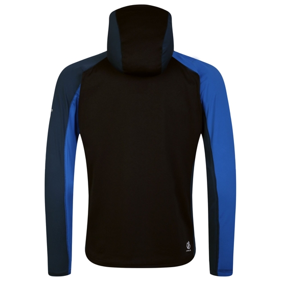 Men's Assimilate Hooded Core Stretch Midlayer Olympian Blue Moonlight Denim 