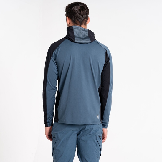 Couche intermédiaire à capuche Core Stretch Homme ASSIMILATE Gris