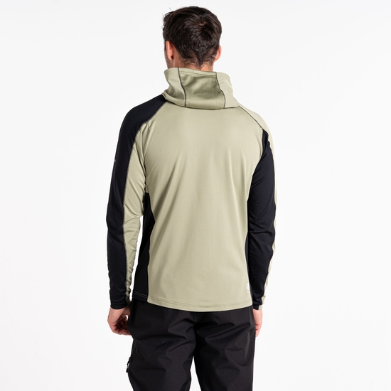 Herren Assimilate Core Stretch-Midlayer mit Kapuze Grün