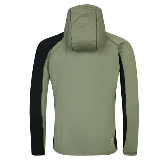 Herren Assimilate Core Stretch-Midlayer mit Kapuze Grün