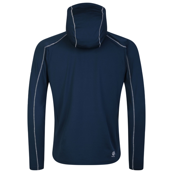 Men's Assimilate Hooded Core Stretch Midlayer Moonlight Denim 