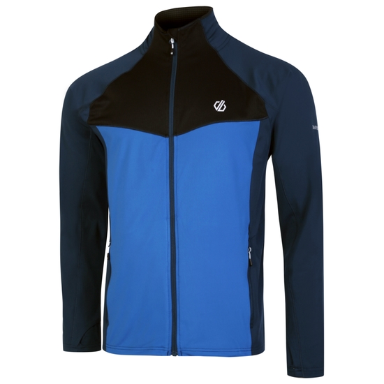 Couche intermédiaire zippée Core Strech Homme Substratum Bleu