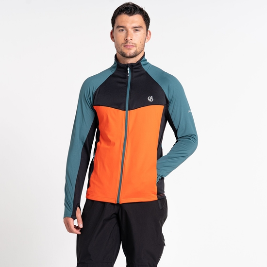 Couche intermédiaire zippée Core Strech Homme Substratum Vert