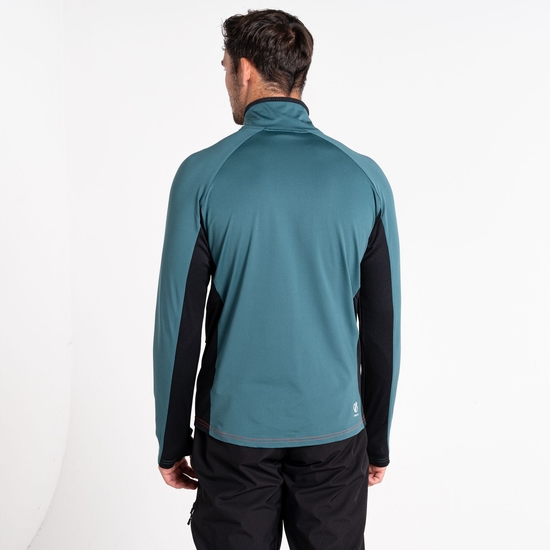 Couche intermédiaire zippée Core Strech Homme Substratum Vert